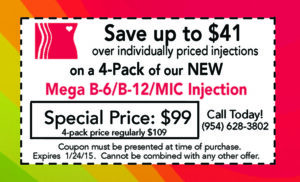 Coupon 4-pack mega b-6 b-12 injection