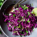 Mexican Red Cabbage Slaw