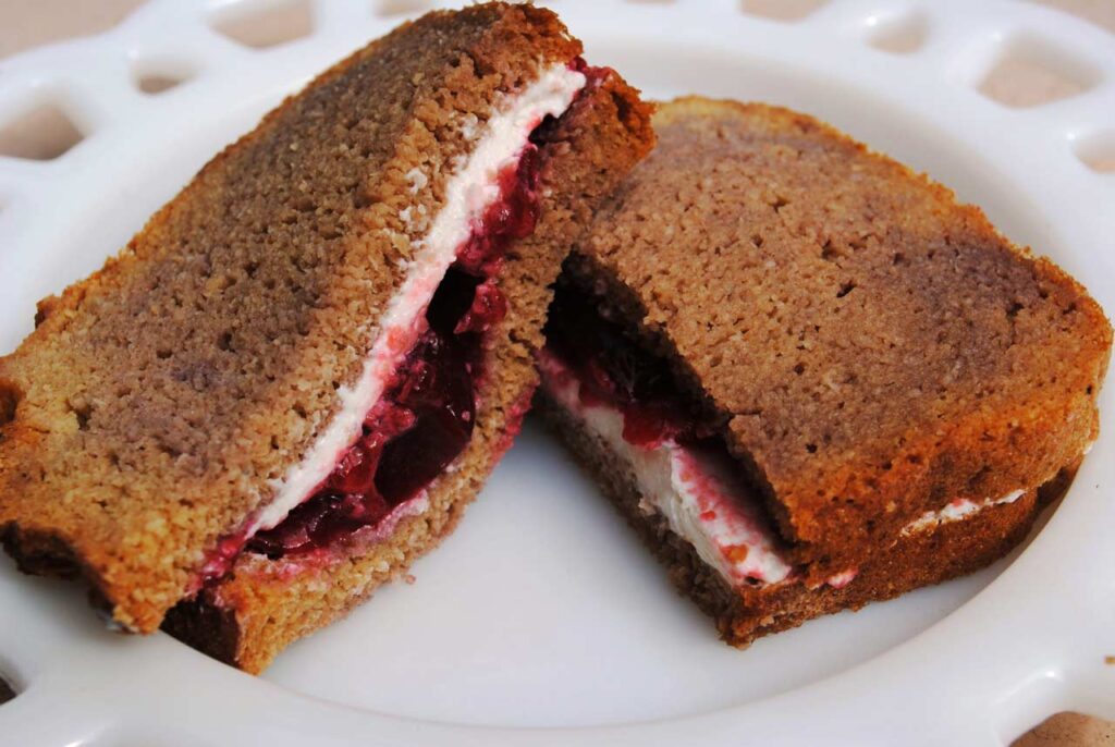 Doc’s Cream Cheese and Jelly Paleo Sandwich