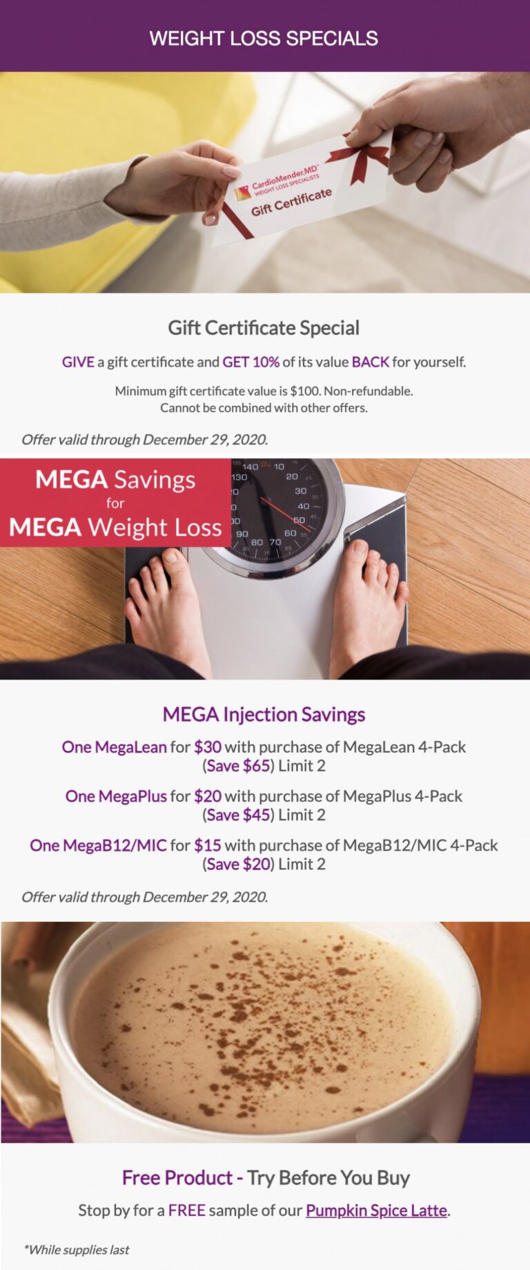 Christmas Gift and Specials