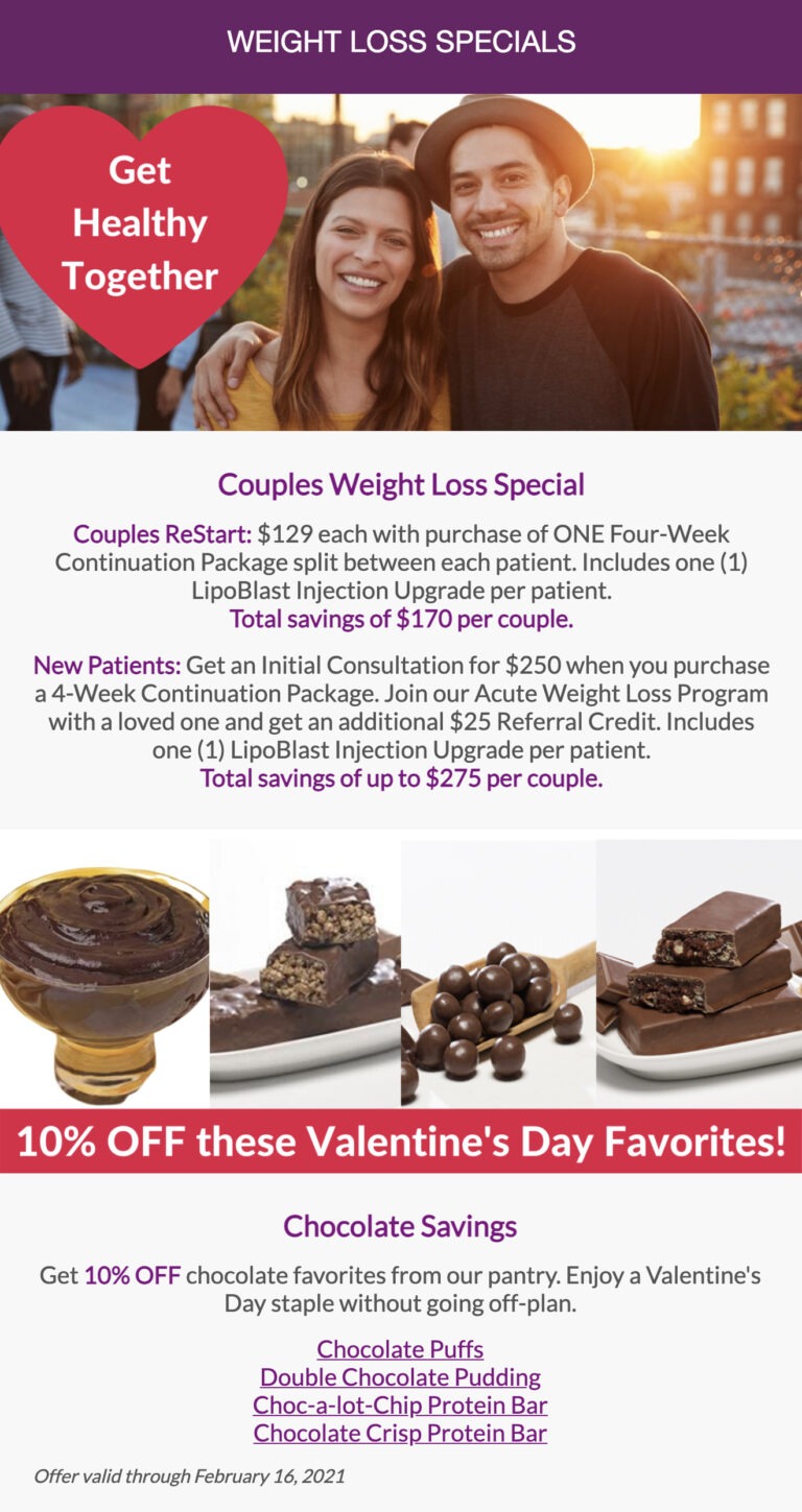 Couples Weight Loss and Chocolate Savings