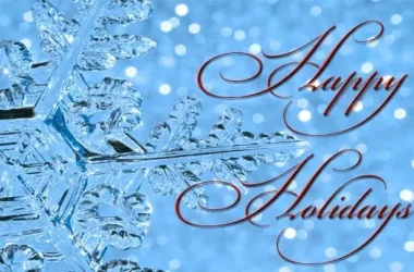 Happy Holidays Blueflake