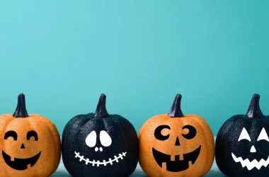 Halloween Glitter Pumpkin Jack O Lantern Decor Picture Id847349460 1 Copy