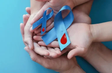 Light Blue Ribbons With Blood On Blue Background World Diabetes Day Picture Id1173495247 Copy