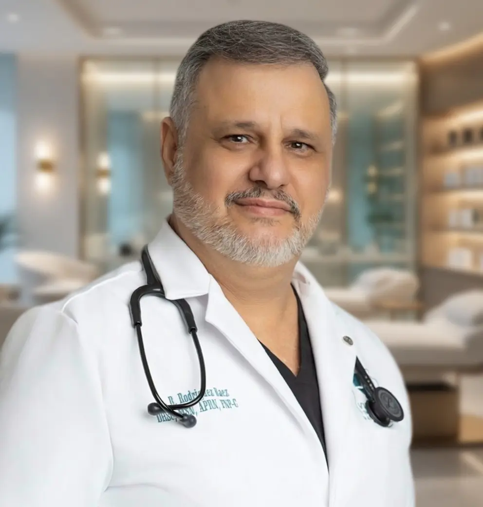 Dr. Roberto Lazaro Rodriguez Baez, DHSc, MSc, MSN, FNP-C, APRN, RN