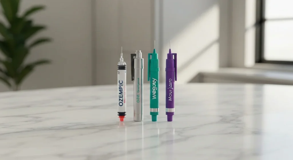 Ozempic vs. Wegovy vs. Mounjaro: The Ultimate GLP-1 Comparison