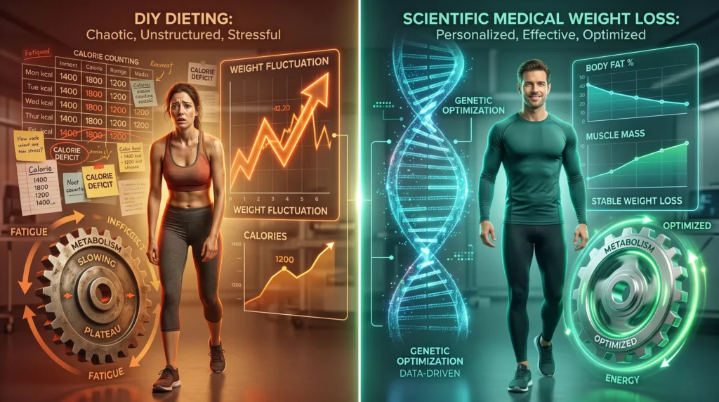 Medical Weight Loss vs. Diet Plans: Why One Works and the Other Doesn’t