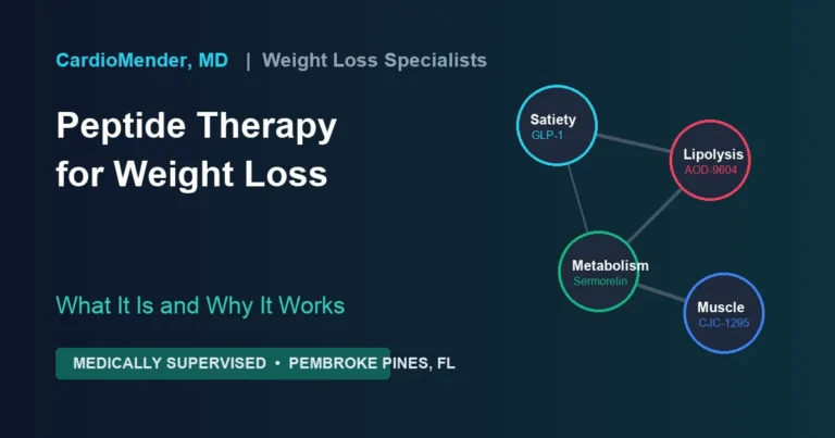 Peptide Therapy for Weight Loss: What It Is and Why It Works
