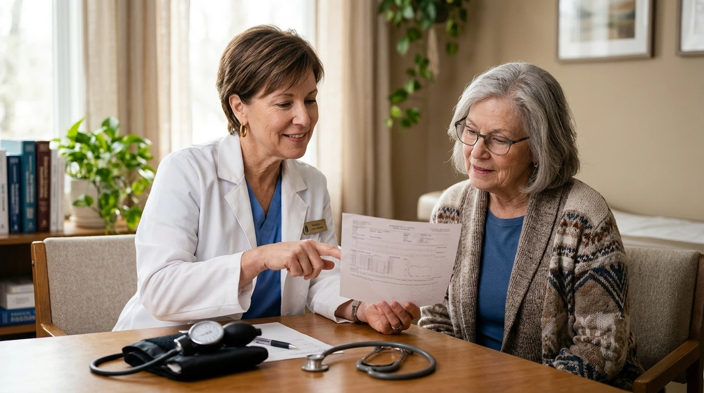 BPC-157 and the FDA: What the 2026 Advisory Committee Vote Means 4 What is known and unknown about BPC-157 safety: a clinician reviews printed lab results with a patient