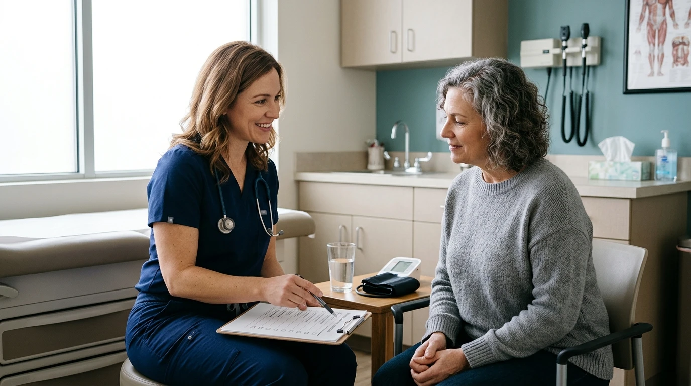 Rybelsus side effects vs Ozempic side effects: a clinician reviews a checklist with a patient
